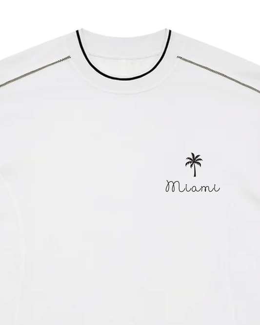 Unisex Over sized minimalist T-Shirt - Miami