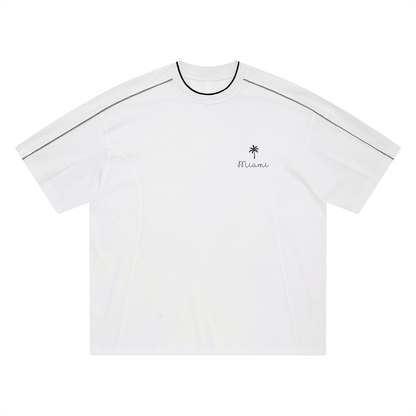 Unisex Over sized minimalist T-Shirt - Miami