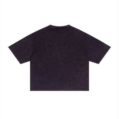 Men Mineral Wash Boxy T-Shirt - Insanely Sane