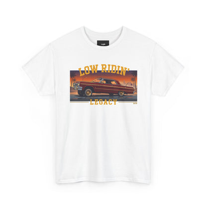 Low Ridin' Legacy T-Shirt — Vintage Lowrider Car Graphic Tee