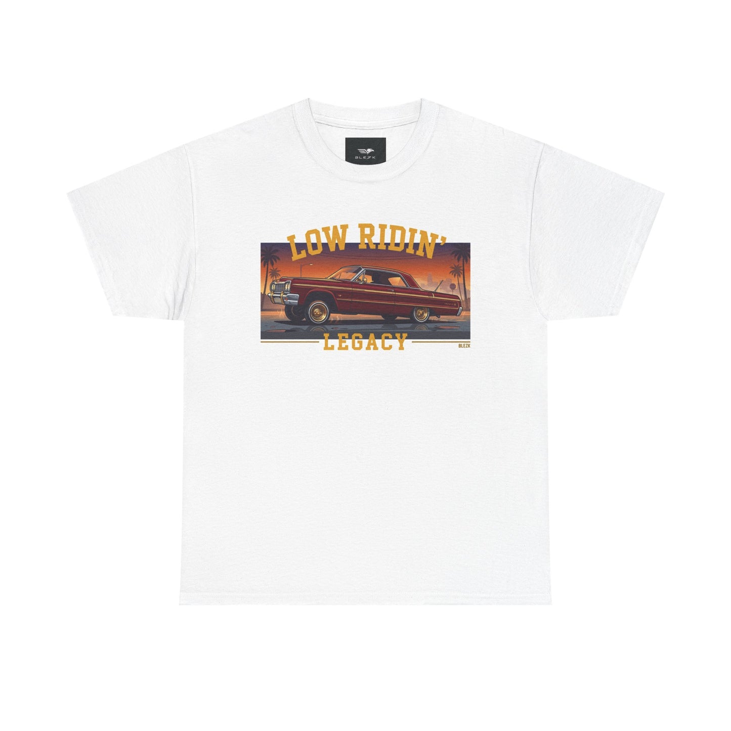 Low Ridin' Legacy T-Shirt — Vintage Lowrider Car Graphic Tee
