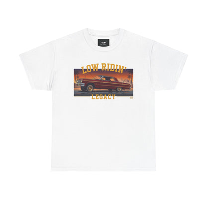 Low Ridin' Legacy T-Shirt — Vintage Lowrider Car Graphic Tee