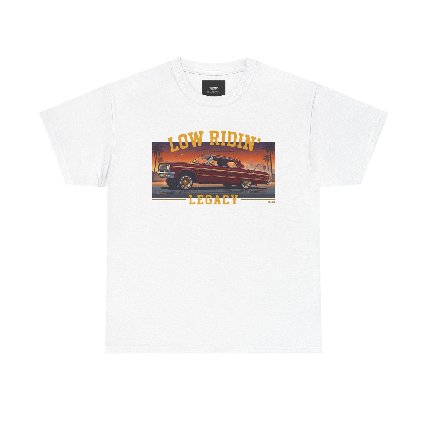 Low Ridin' Legacy T-Shirt — Vintage Lowrider Car Graphic Tee