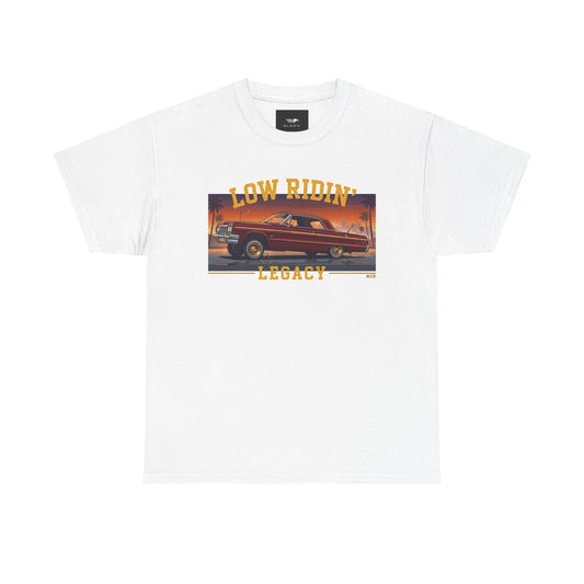 Low Ridin' Legacy T-Shirt — Vintage Lowrider Car Graphic Tee