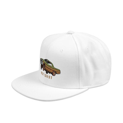 Embroidered Lowrider Snapback Hat – Classic Car Graphics