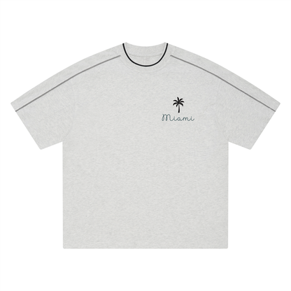 Unisex Over sized minimalist T-Shirt - Miami