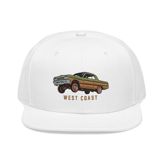 Embroidered Lowrider Snapback Hat – Classic Car Graphics