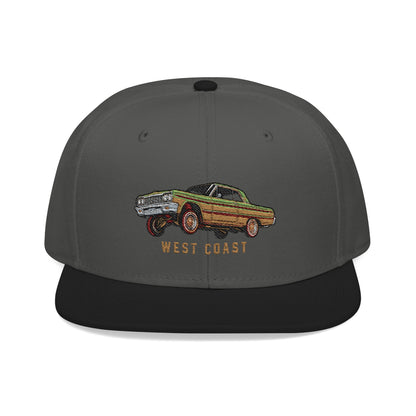 Embroidered Lowrider Snapback Hat – Classic Car Graphics