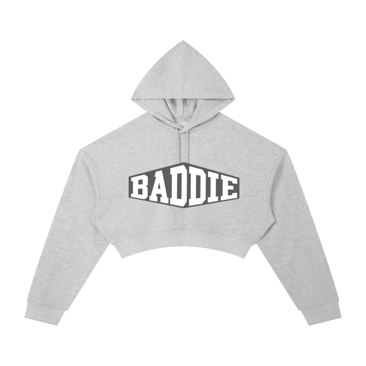 Essential Cropped Hoodie - BADDIE