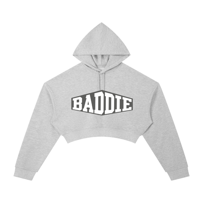 Essential Cropped Hoodie - BADDIE