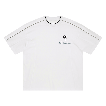 Unisex Over sized minimalist T-Shirt - Miami