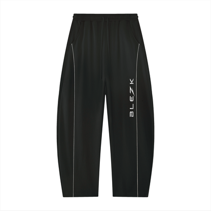 Unisex Heavyweight Barrel Leg Sweatpants - BLEZK