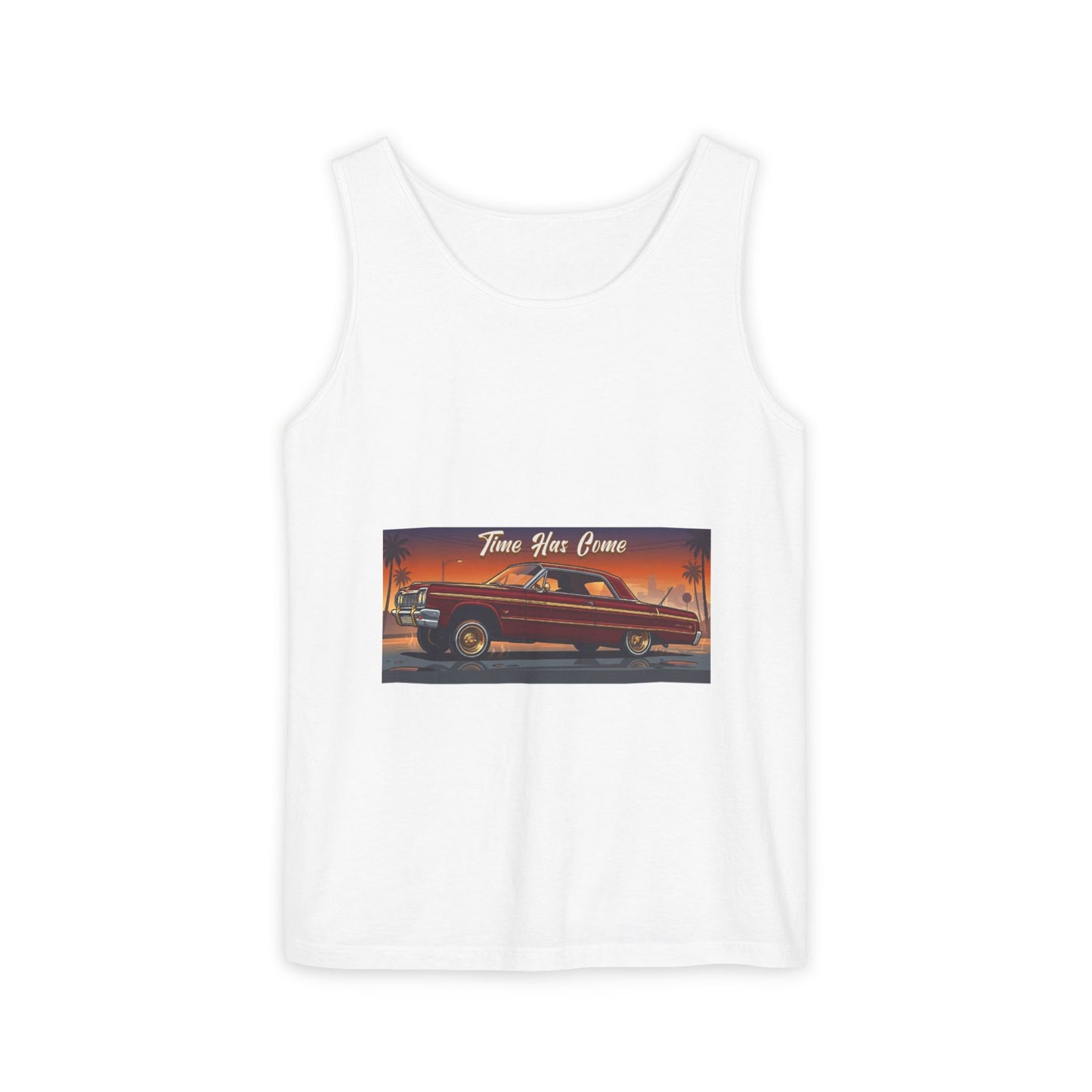 Classic Lowrider Tank Top —  Vintage Car Graphic Tee