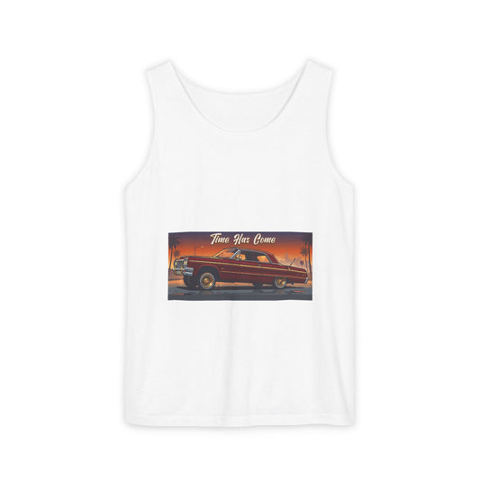 Classic Lowrider Tank Top —  Vintage Car Graphic Tee