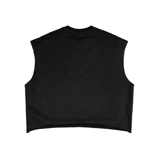 French Terry Boxy Tank Top - Anonymous