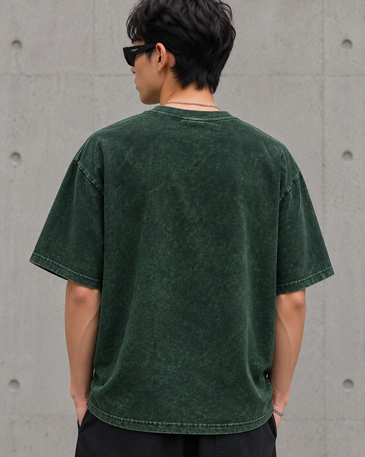 Men Mineral Wash Boxy T-Shirt - Insanely Sane