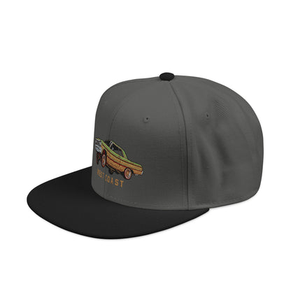 Embroidered Lowrider Snapback Hat – Classic Car Graphics