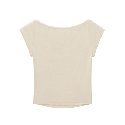 Essential Wide Neck Baby T-shirt - SAVE THE DRAMA