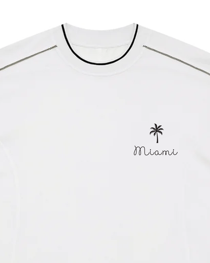 Unisex Over sized minimalist T-Shirt - Miami