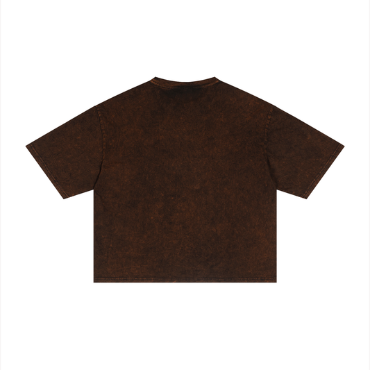 Men Mineral Wash Boxy T-Shirt - Insanely Sane