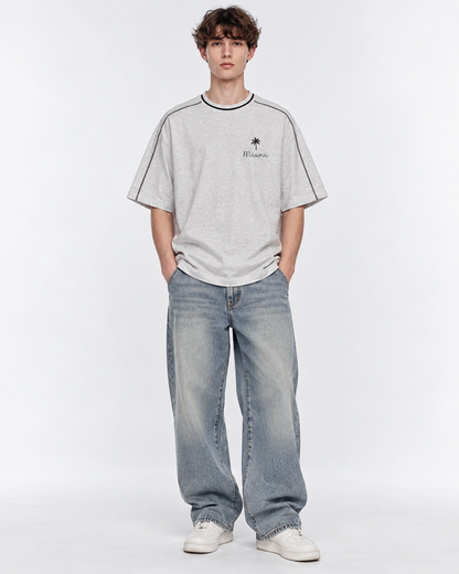 Unisex Over sized minimalist T-Shirt - Miami