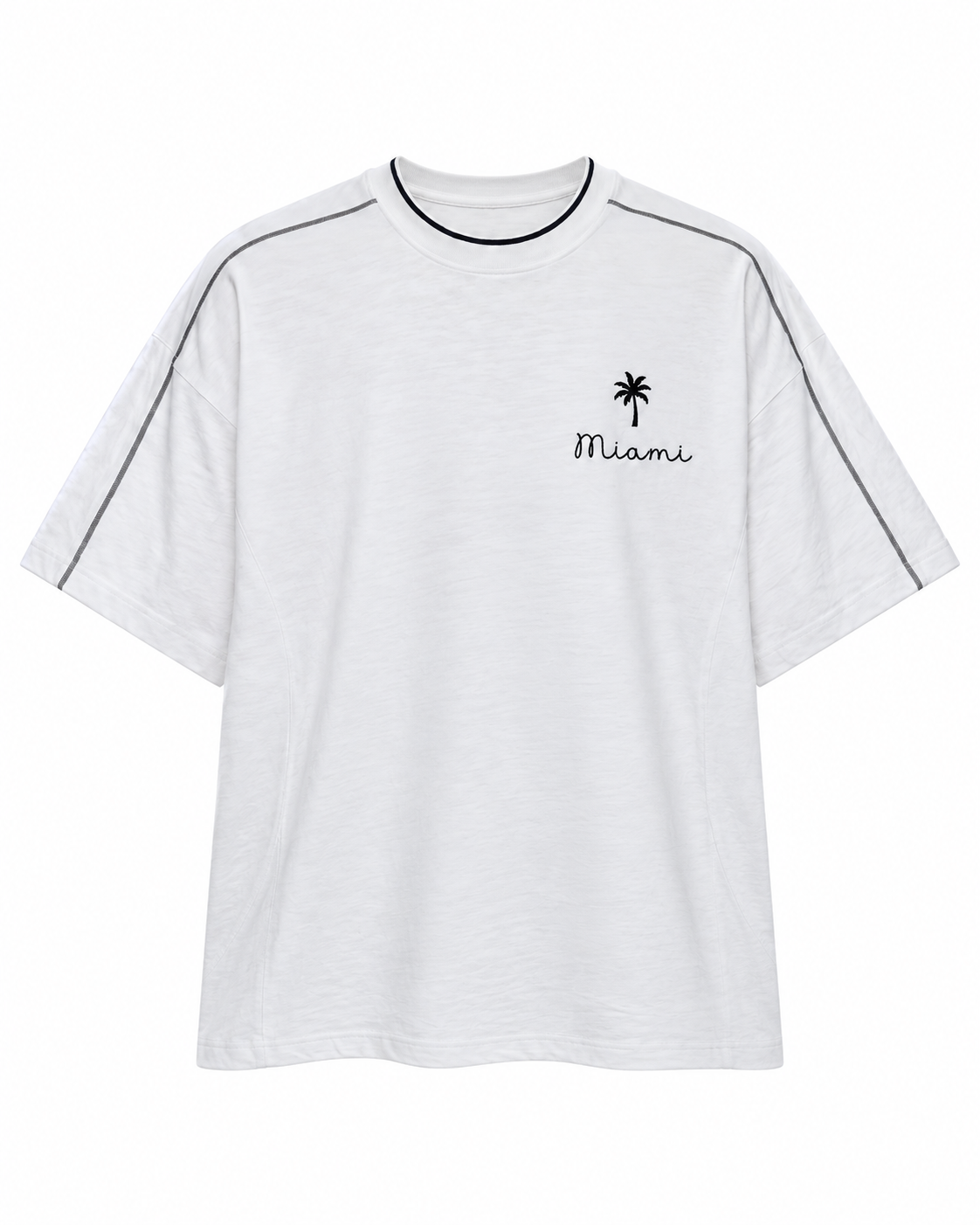 Unisex Over sized minimalist T-Shirt - Miami