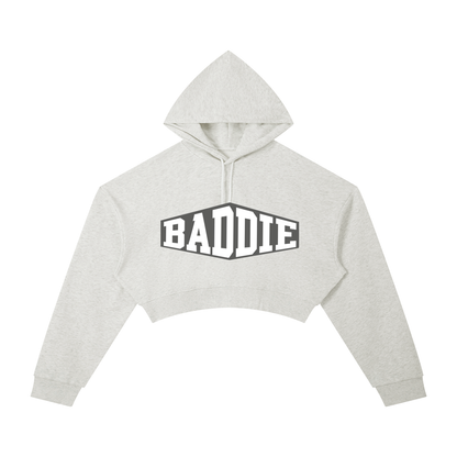 Essential Cropped Hoodie - BADDIE