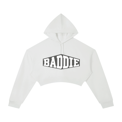 Essential Cropped Hoodie - BADDIE