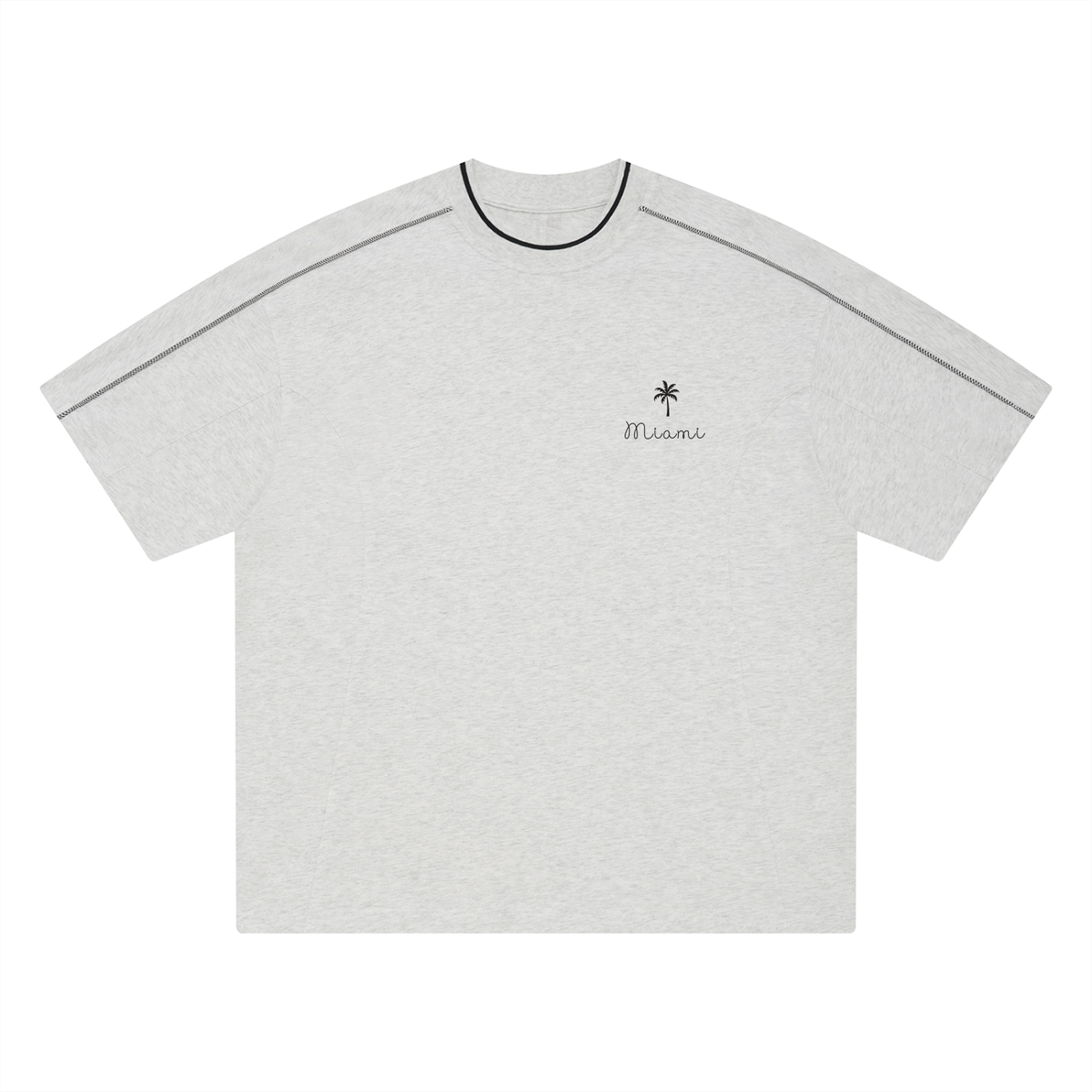 Unisex Over sized minimalist T-Shirt - Miami