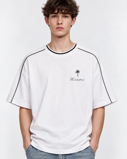 Unisex Over sized minimalist T-Shirt - Miami
