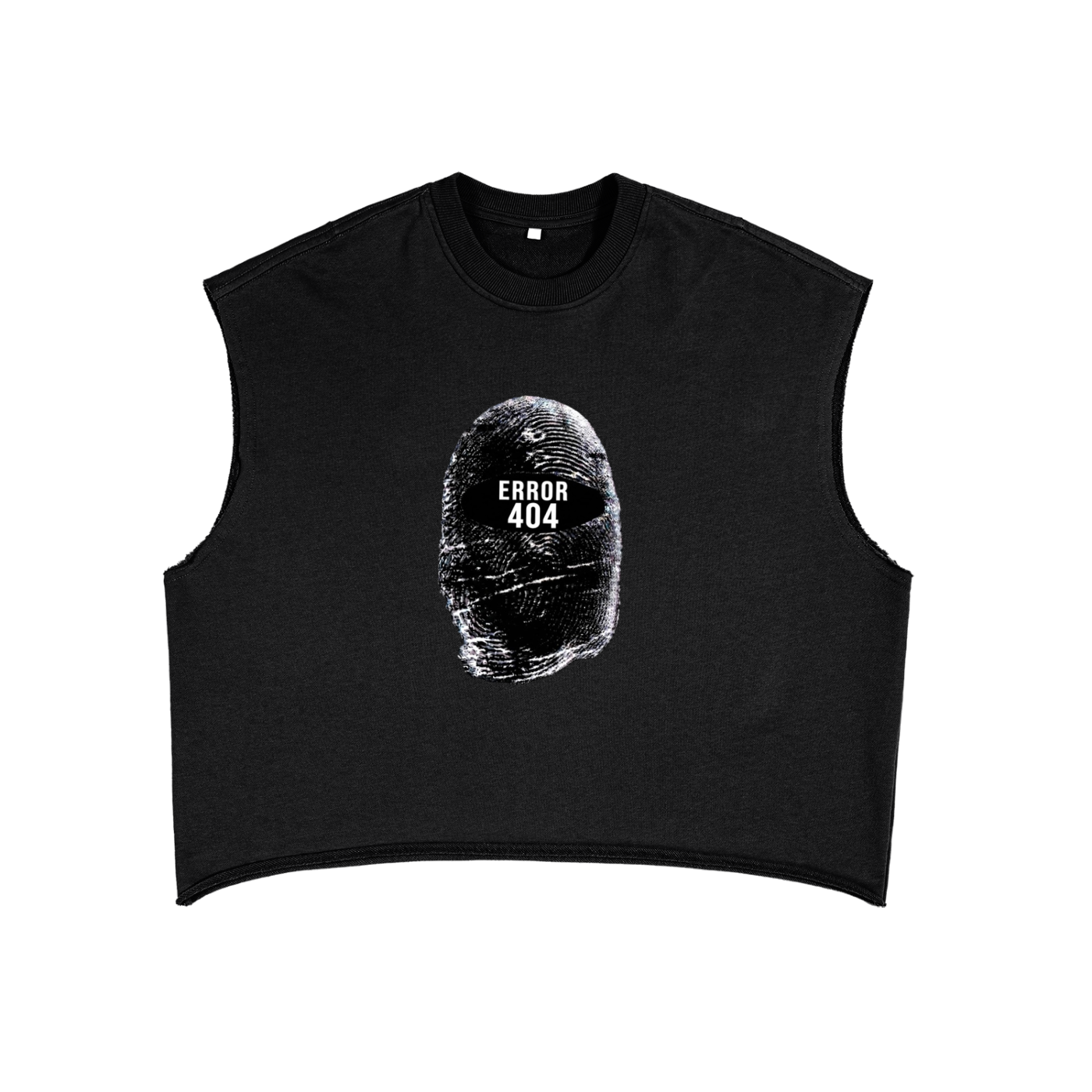 French Terry Boxy Tank Top - Anonymous